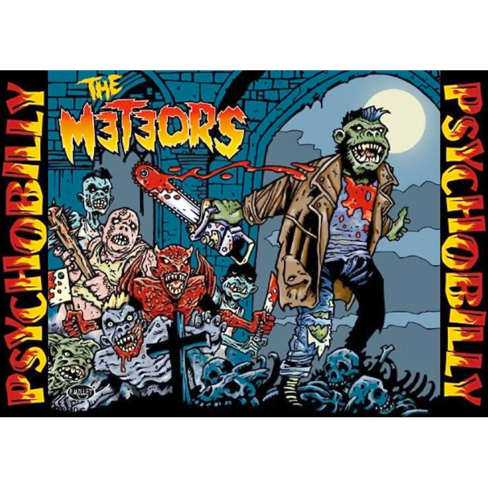 Плакат The Meteors (Psychobilly)
