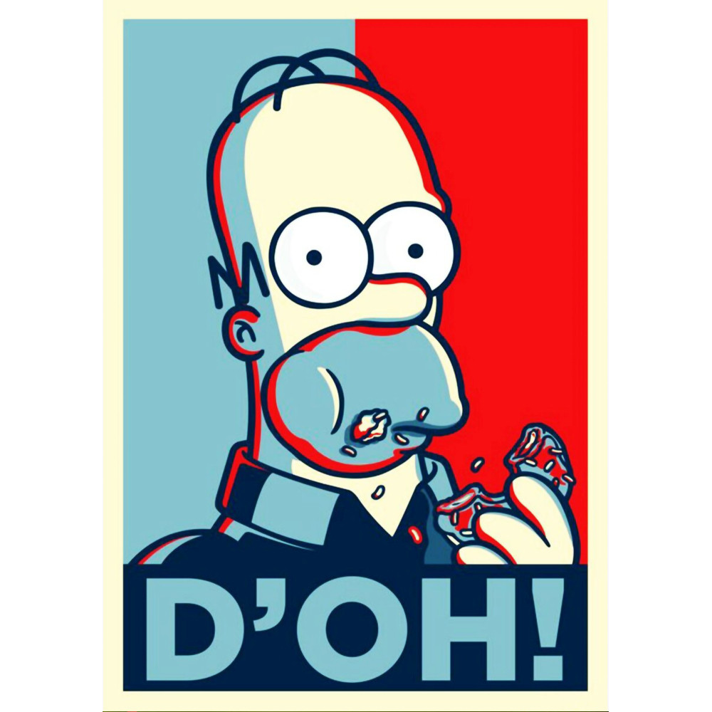 Плакат The Simpsons (Homer, Doh)