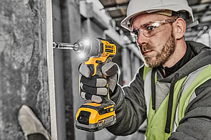 Професійний шурупокрут акумуляторний ударний безщітковий DeWALT DCF840N : без АКБ,1 ⁄ 4, 192Нм (DCF840N), фото 4
