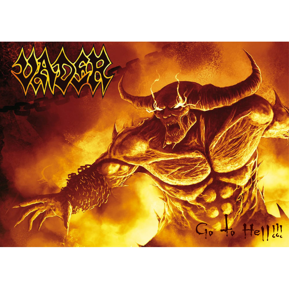 Плакат Vader (Go To Hell), фото 1