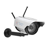 Муляж камери Voltronic із сонячною панеллю та червоним світлодіодом вологозахищений 16см lamp