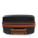 Валіза велика L поліпропілен чорна 76х51х31+5/125л/4.4кг/Airtex 247, фото 8