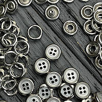 Кнопка Бебі 9.5 мм під гудзики (в пакованні 1440 штук)