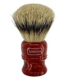 Помазок для гоління Alexander Simpson Trafalgar HT2 Super Badger Coral