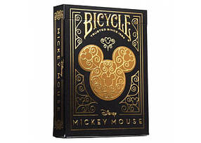 Карти гральні Bicycle Disney Mickey Mouse inspired Black and Gold