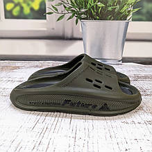 Шльопанці чоловічі Гіпаніс кольору хакі сланці пінкові 3870