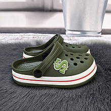 Кроки дитячі для хлопчика Luck Line кольору хакі 5108