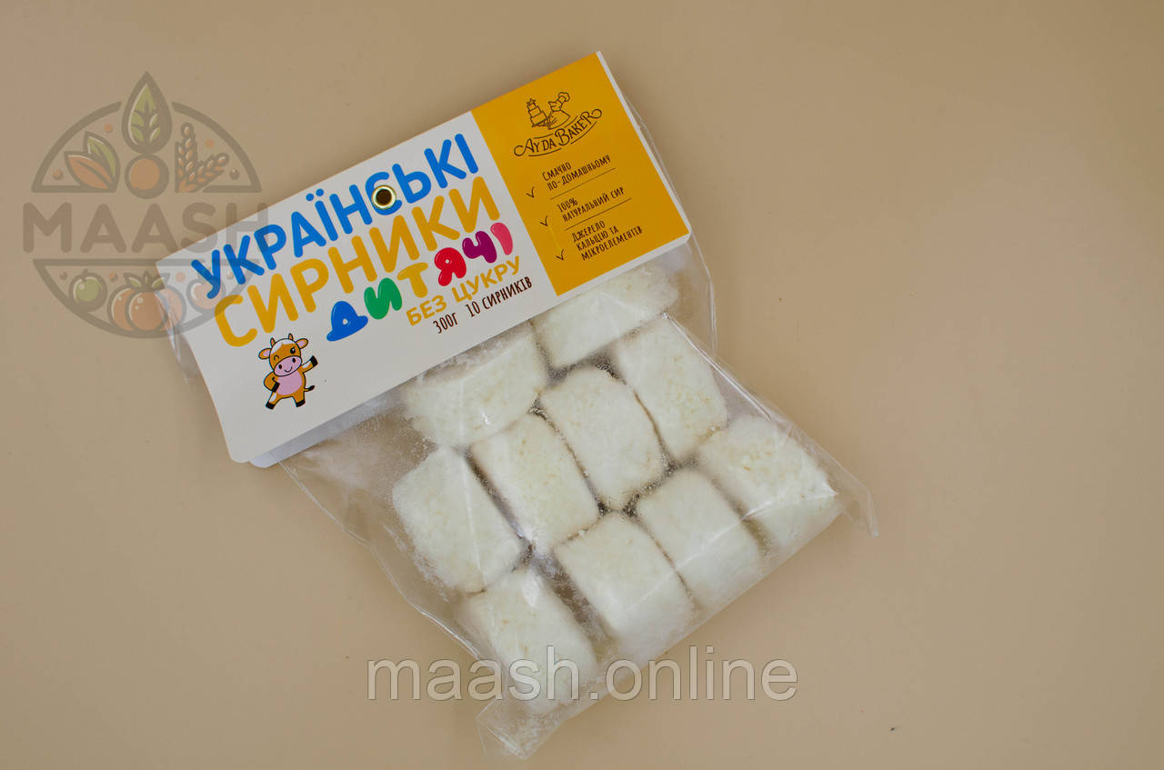 Сирники українські дитячі без цукру Ай да Бейкер Ay Da Baker, 300г