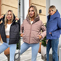 Жіноча куртка весняна Бомбер 42,44,46 48 графіт сині беж молочний пудра