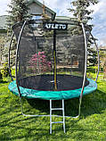 Батут дитячий з сіткою, Батут 312см, Дитячий батут на пружинах, Батут для спорту, Батут круглий для дітей, фото 3