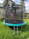 Батут дитячий з сіткою, Батут 312см, Дитячий батут на пружинах, Батут для спорту, Батут круглий для дітей, фото 6