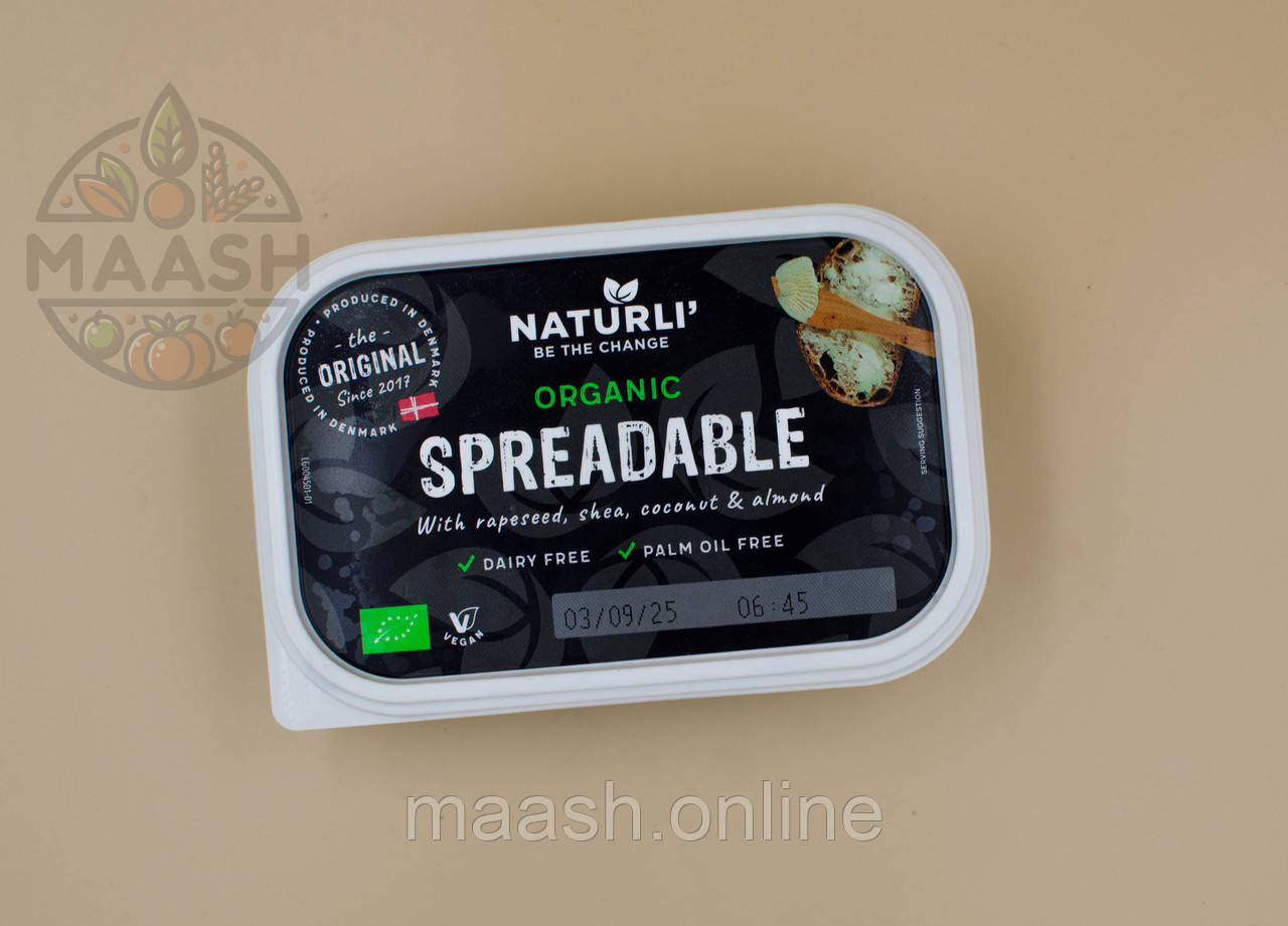 Масло веганське органічне Naturli, 225 г