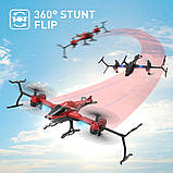 Квадрокоптер вертоліт LH-X73S з функцією розпізнавання перешкод (Червоний), фото 4