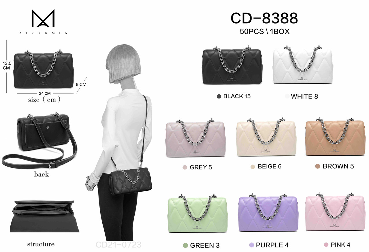 Жіноча стильна сумочка Alex&Mia (гуртом/роздріб)