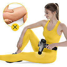 Ручний перкусійний масажер 4FIZJO Massage Gun Evo 30 Вт (масажний пістолет) 4FJ0591 Poland, фото 5