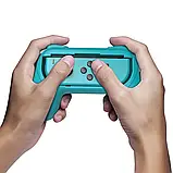 Тримач joy-con nintendo switch Dobe TNS-851 2 шт. (червоний та синій), фото 5