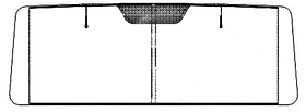 Скло лобове Mercedes 463 (G-CLASS) 92-06 Xinyi обігрів, 1465*523