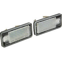 Audi A8 D4 2009-2013, LED підсвітка номерного знака , комплект 2 шт.