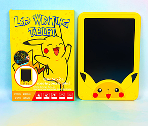 Дитячий LCD планшет для малювання Пікачу 30 см