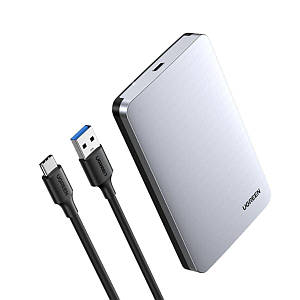 Зовнішня кишеня для накопичувача UGREEN 2.5-Inch SATA External Hard Drive Enclosure (UGR-70498)