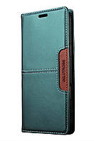 Чохол книжка на магніті G01 для Xiaomi Redmi Note 14 5G зелений гаманець