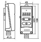 Термостат терморегулятор накладний електричний KOER KR.1354E 5-80°С KP2778, фото 3