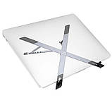 Підставка для ноутбука HOCO HD9 Action metal folding notebook holder Metal gray (6942007626378), фото 6