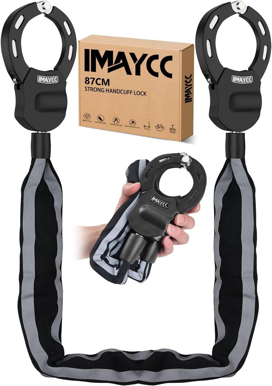 Портативний замок IMAYCC. Замок для велосипеда, електросамоката, скутера