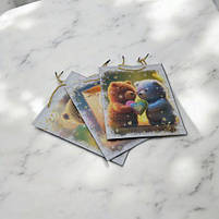 Пакет подарунковий Ведмедики 32 х 10 х 26 см, мікс, 1 штука [tsi256942-TSI], фото 2