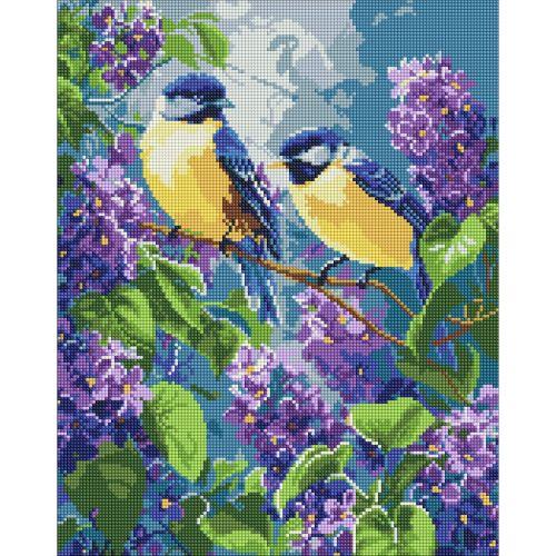 Алмазна мозаїка "Весняний дует" 40х50 см [tsi257161-TSI], фото 1