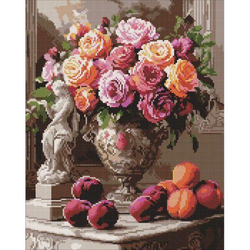 Алмазна мозаїка "Вишукані троянди" 40х50 см [tsi257164-TSI], фото 1