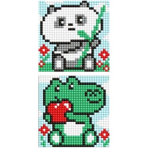 Набір з алмазною мозаїкою на магнітній основі "Дивні смаколики" 9x9 см [tsi257192-TSI], фото 1