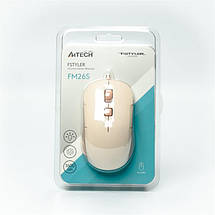 Миша A4Tech Fstyler FM26S Cafe Latte, фото 4