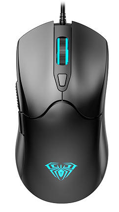 Мышь Aula S13 Wired gaming mouse with 6 keys Black (6948391213095), фото 1