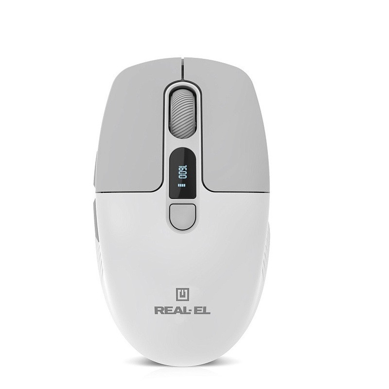 Миша Wireless REAL-EL RM-480W White