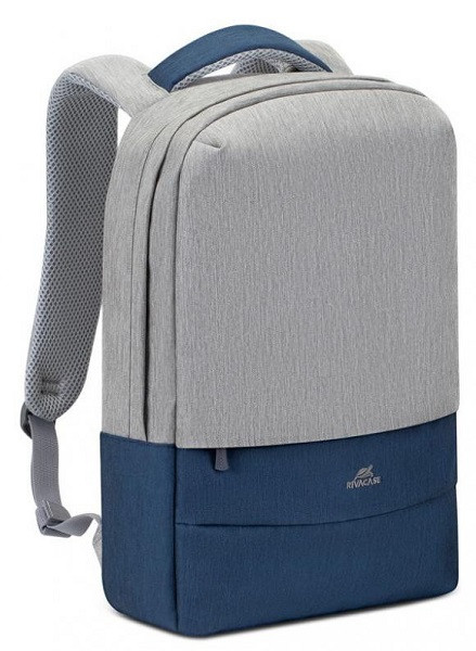 Рюкзак для ноутбука Rivase 7562 Grey/Dark blue 15.6"