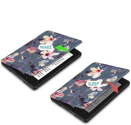 Чохол книжка BeCover PU Smart для електронної книги Amazon Kindle 11th Gen. 2022 6" Floral (708868), фото 4