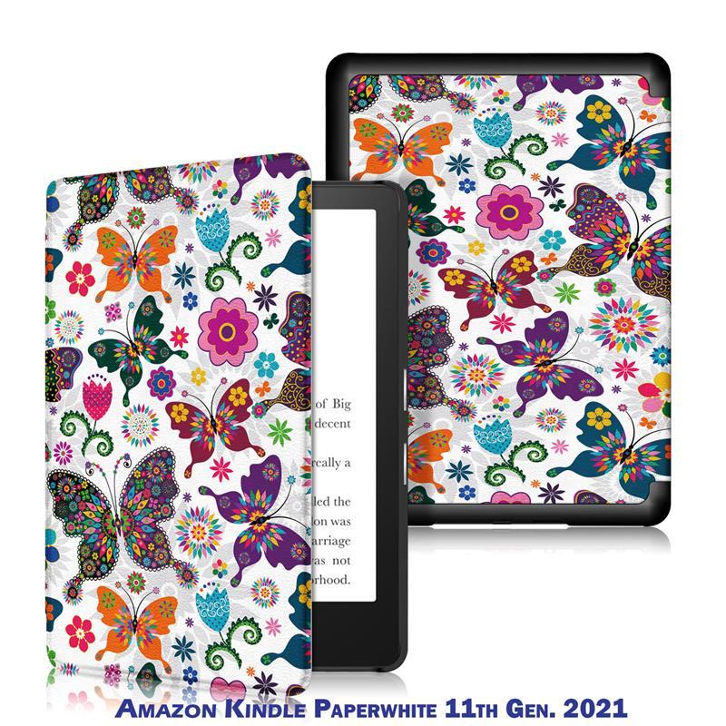 Чехол книжка BeCover PU Smart для электронной книги Amazon Kindle Paperwhite 11th Gen. 2021 Butterfly (707210)