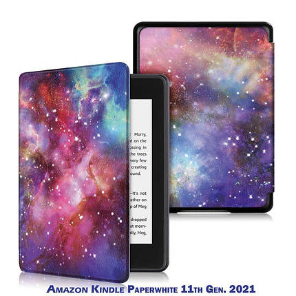 Чехол книжка BeCover PU Smart для электронной книги Amazon Kindle Paperwhite 11th Gen. 2021 Space (707216), фото 1