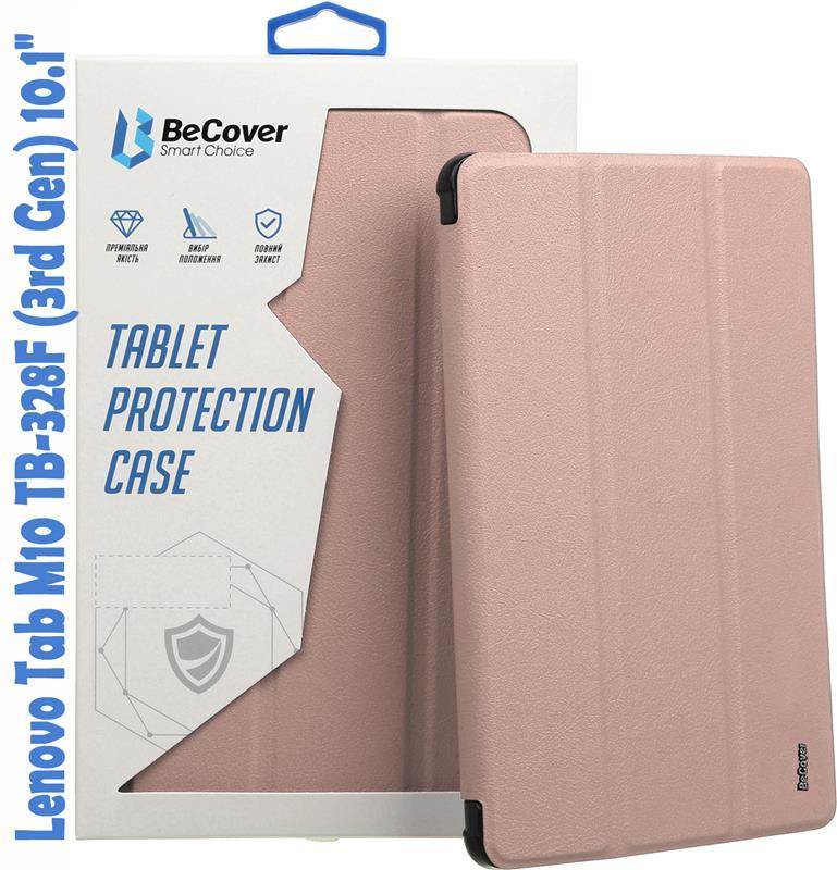 Чехол книжка BeCover PU Smart для Lenovo Tab M10 TB-328F (3rd Gen) 10.1" Rose Gold (708288)