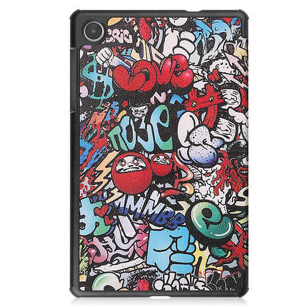 Чехол книжка BeCover PU Smart для Lenovo Tab M8 (4rd Gen) TB-300FU Graffiti (709218), фото 4