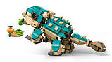 Конструктор LEGO Jurassic World Малюк Бампі Анкілозавр 358 деталей (76962), фото 5
