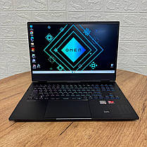Ігровий ноутбук HP Omen 16-n0027nr/ 16" 1920x1080/ Ryzen 7 6800H/ 16GB RAM/ 1000GB SSD/ Radeon RX 6650M 8GB, фото 2