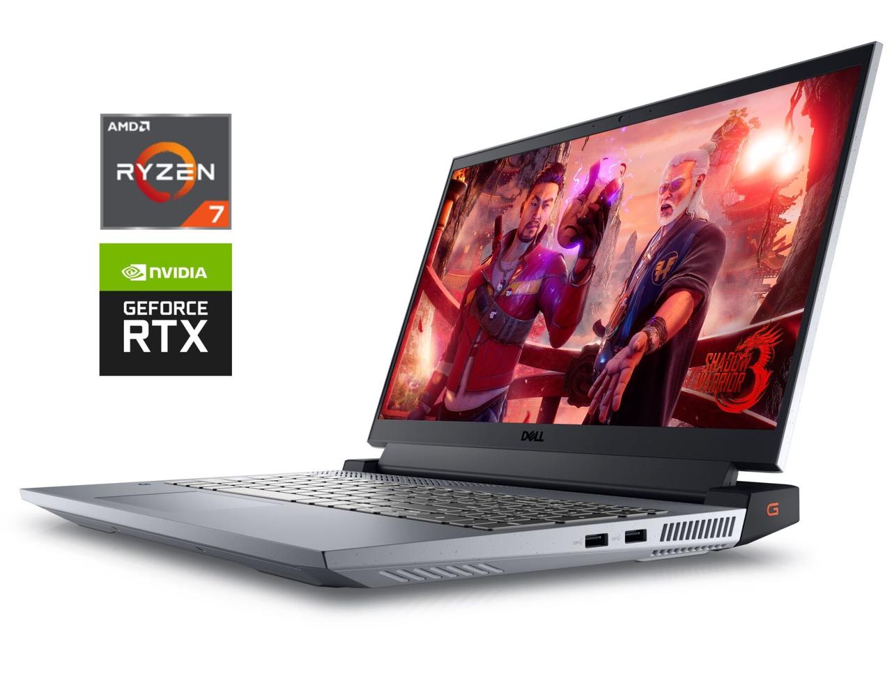 Ігровий ноутбук Dell G15 5525/ 15.6" (1920x1080)/ Ryzen 7 6800H/ 16 GB RAM/ 512 GB SSD/ GeForce RTX 3050 4GB