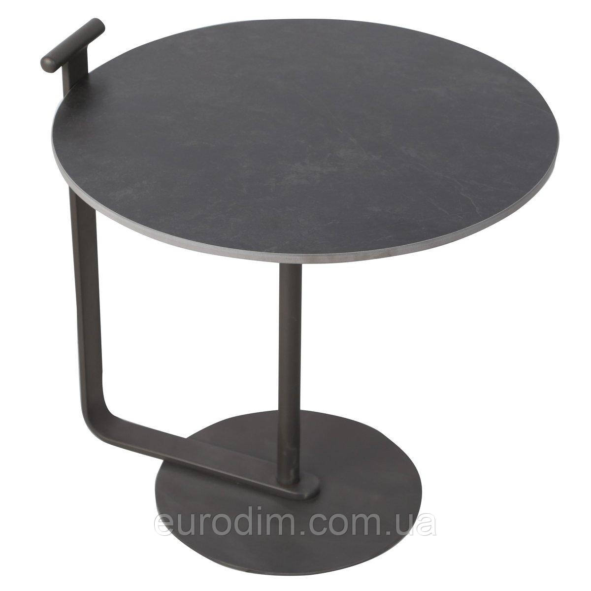 Журнальний столик DAKOTA сірий мат/чорний