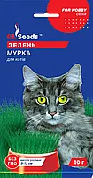 Зелень для котів Мурка багата на вітаміни для очищення травного тракту, пакування 10 г