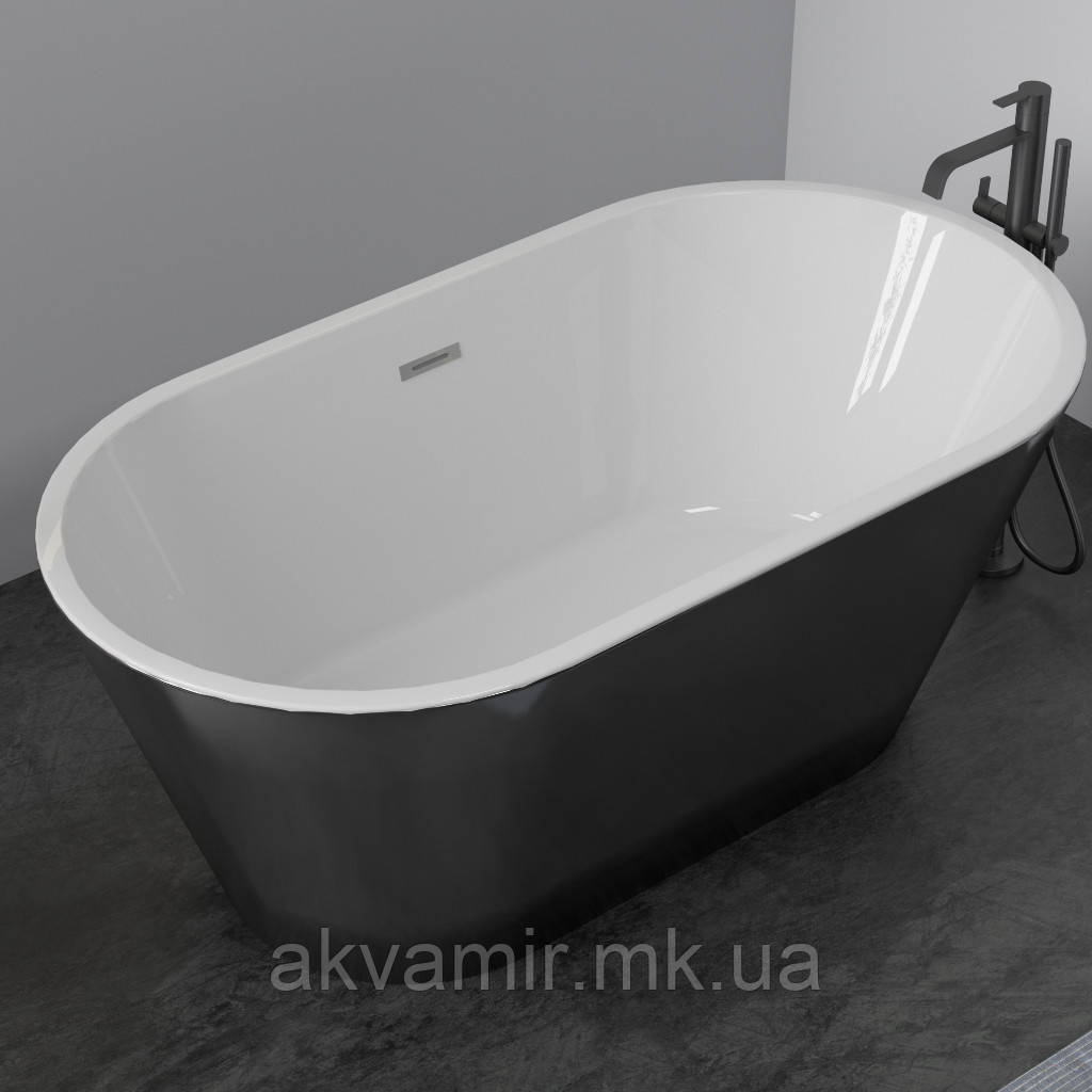 Ванна окремостояча Filicia Black 168*80*58 ( А0056891 )