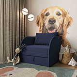 Дитяче крісло-ліжко RICHI 80*190 колір Navy, фото 2