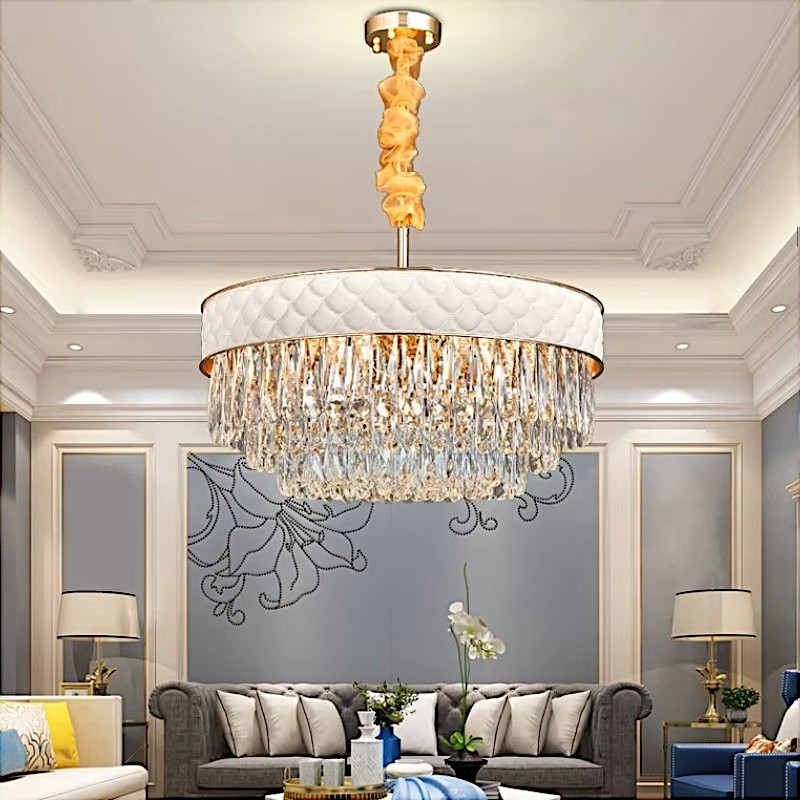 Красива кришталева люстра в спальню Art 88205/600WH, фото 1