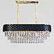 Овальна кришталева люстра Art 88205/80*35BK, фото 4